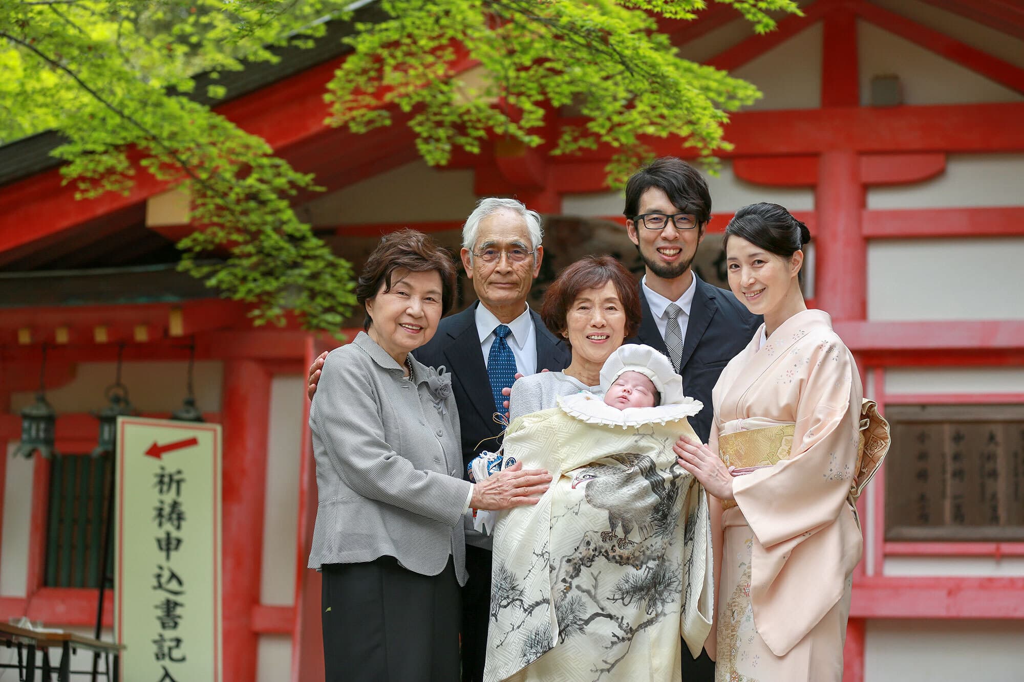 春日大社お宮参り出張撮影