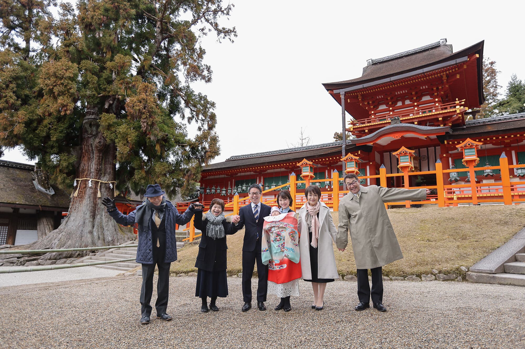 春日大社お宮参り出張撮影