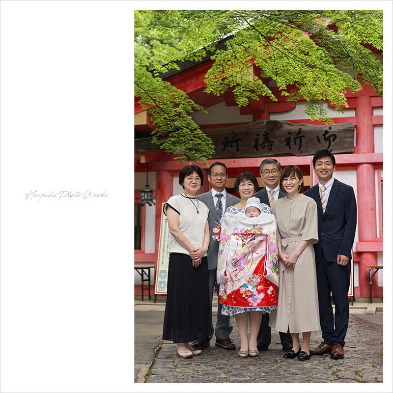 春日大社お宮参り出張撮影