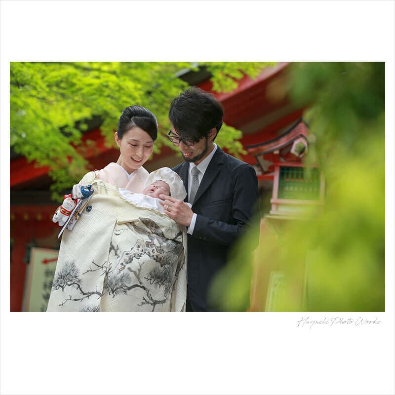 春日大社お宮参り出張撮影