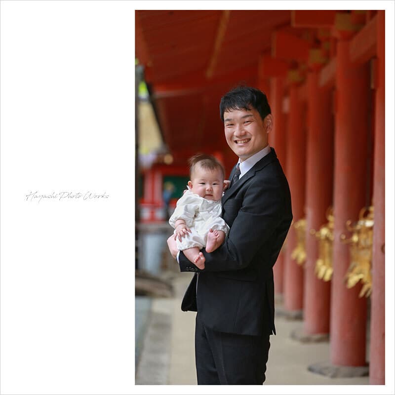 春日大社お宮参り出張撮影