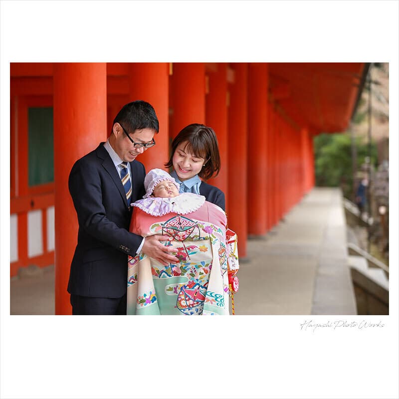 春日大社お宮参り出張撮影