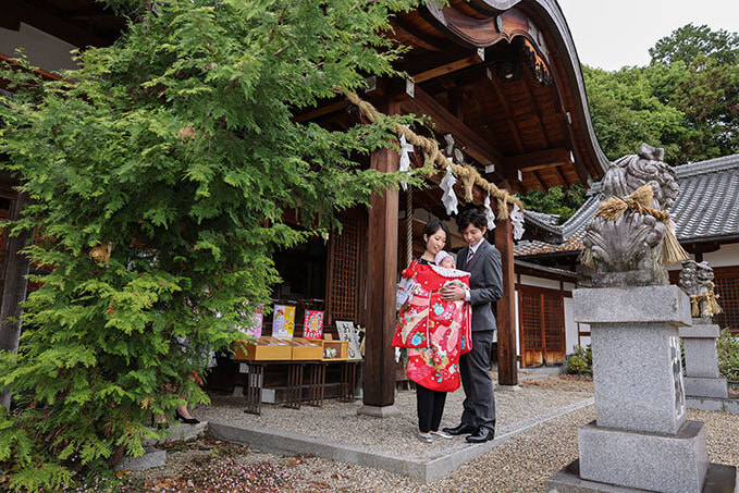 鹿島神社お宮参り出張撮影