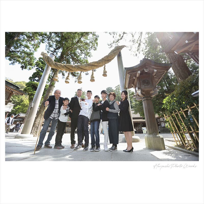 大神神社お宮参り出張撮影