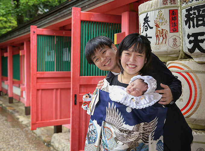 石上神宮お宮参り出張撮影
