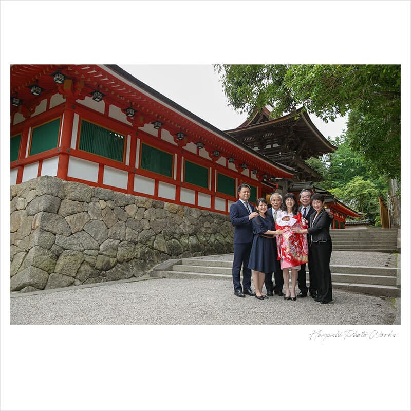 石上神宮お宮参り出張撮影