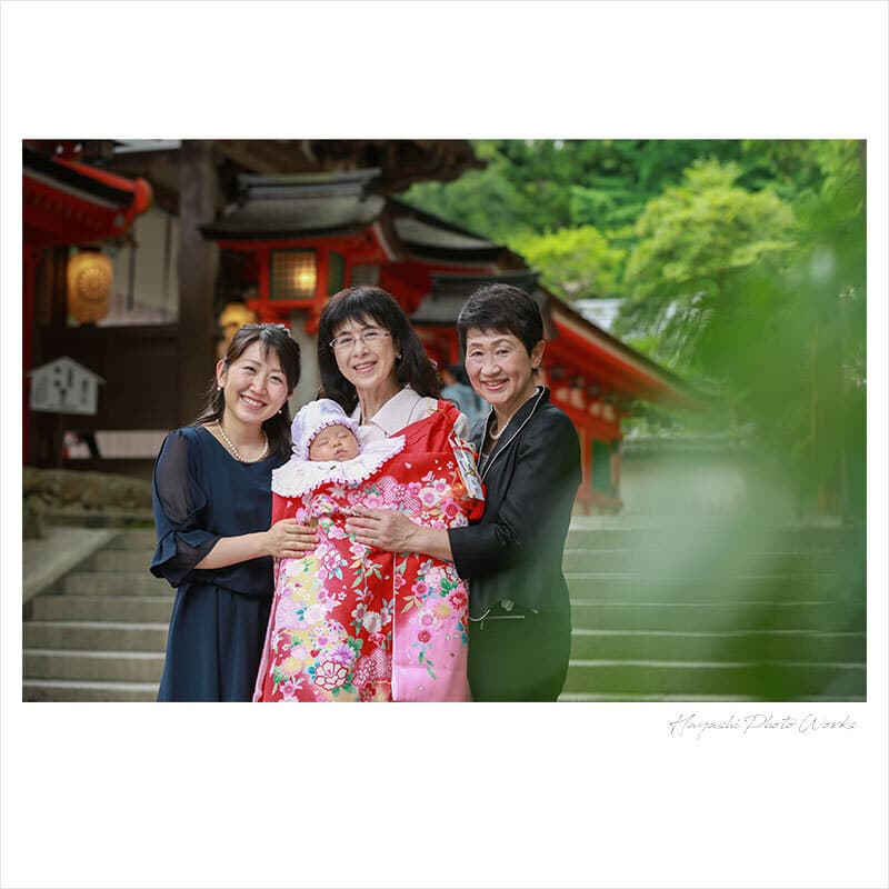 石上神宮お宮参り出張撮影