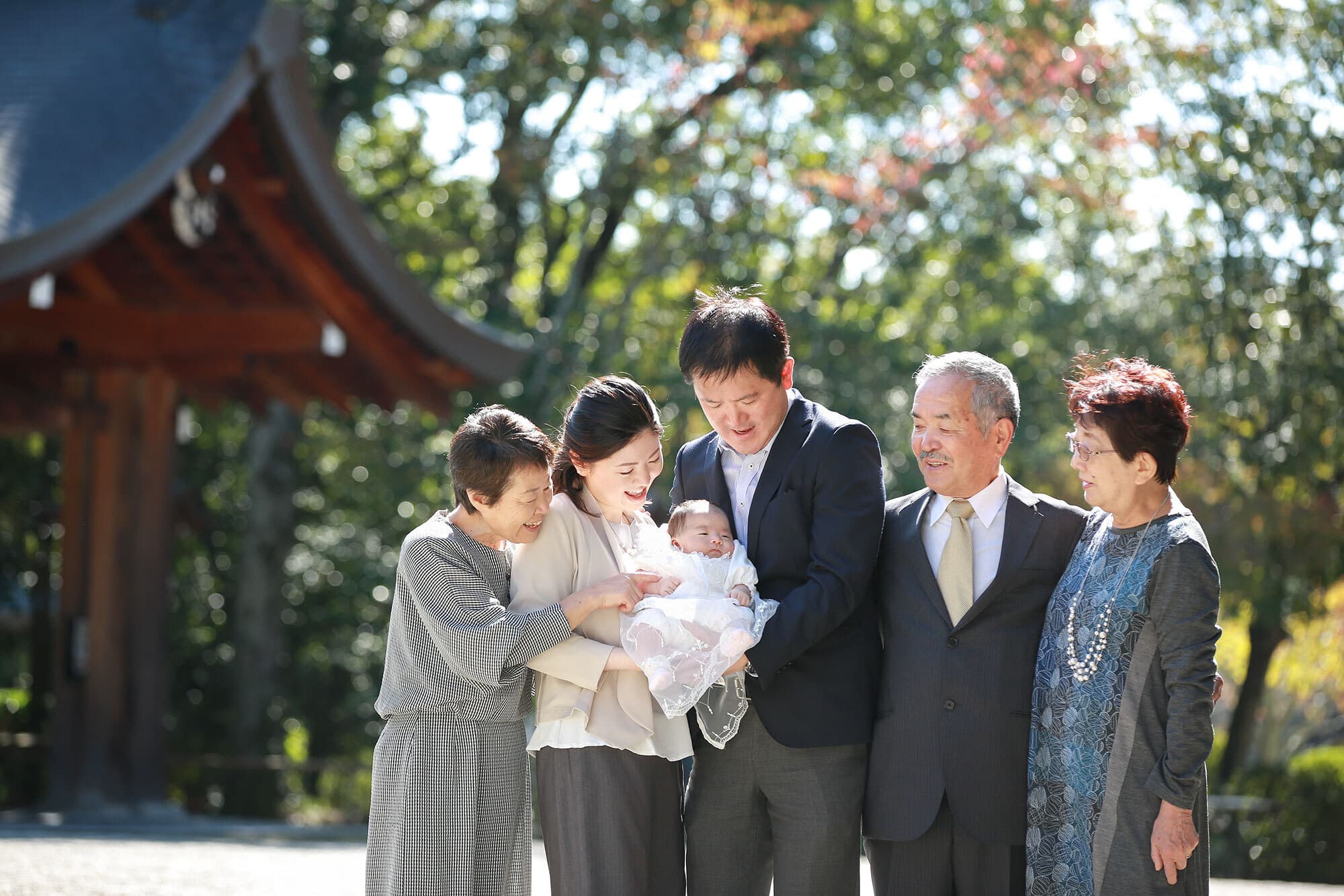 橿原神宮でお宮参り出張撮影