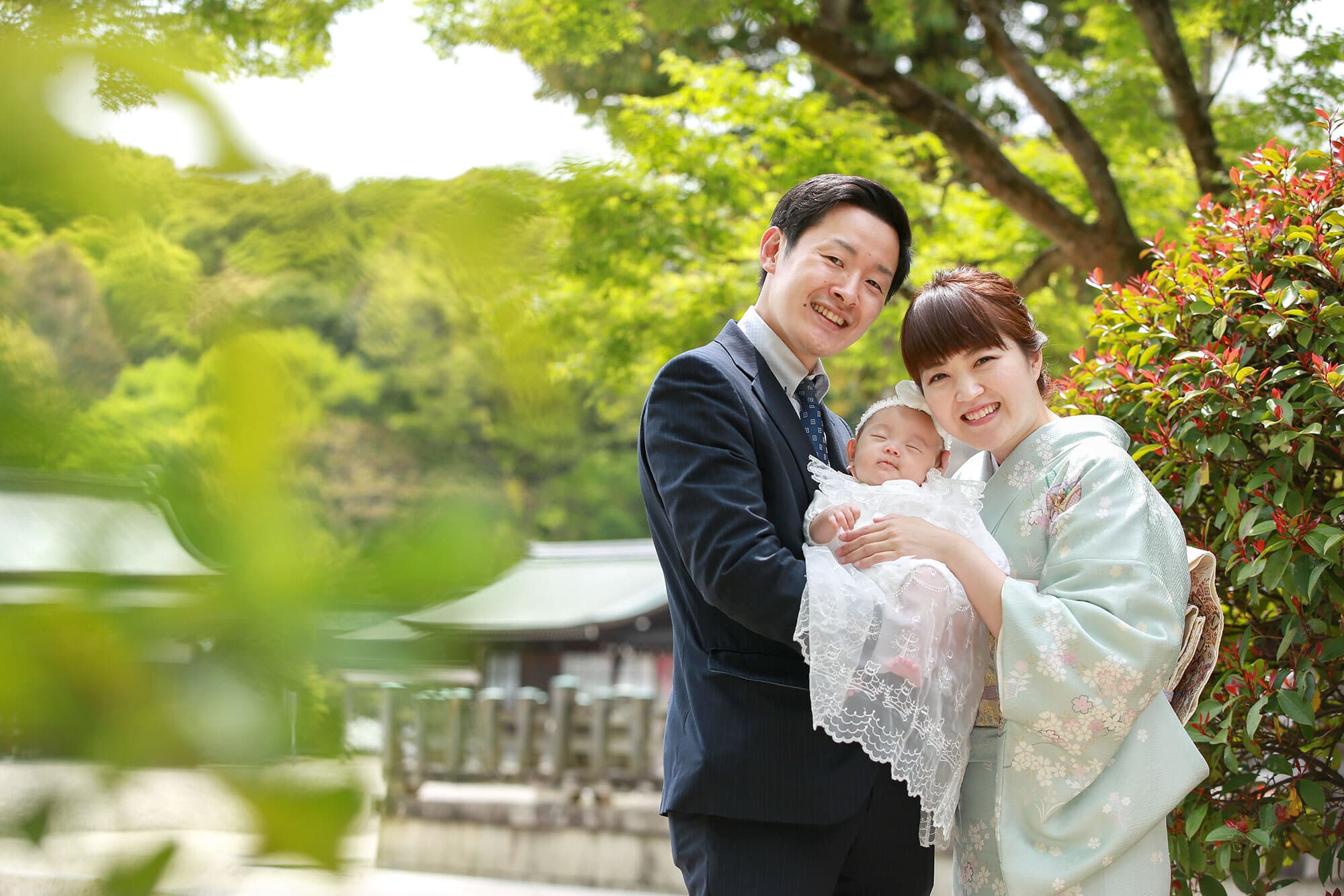 橿原神宮でお宮参り出張撮影