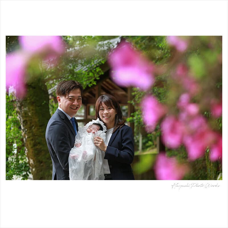 往馬大社でお宮参り出張撮影