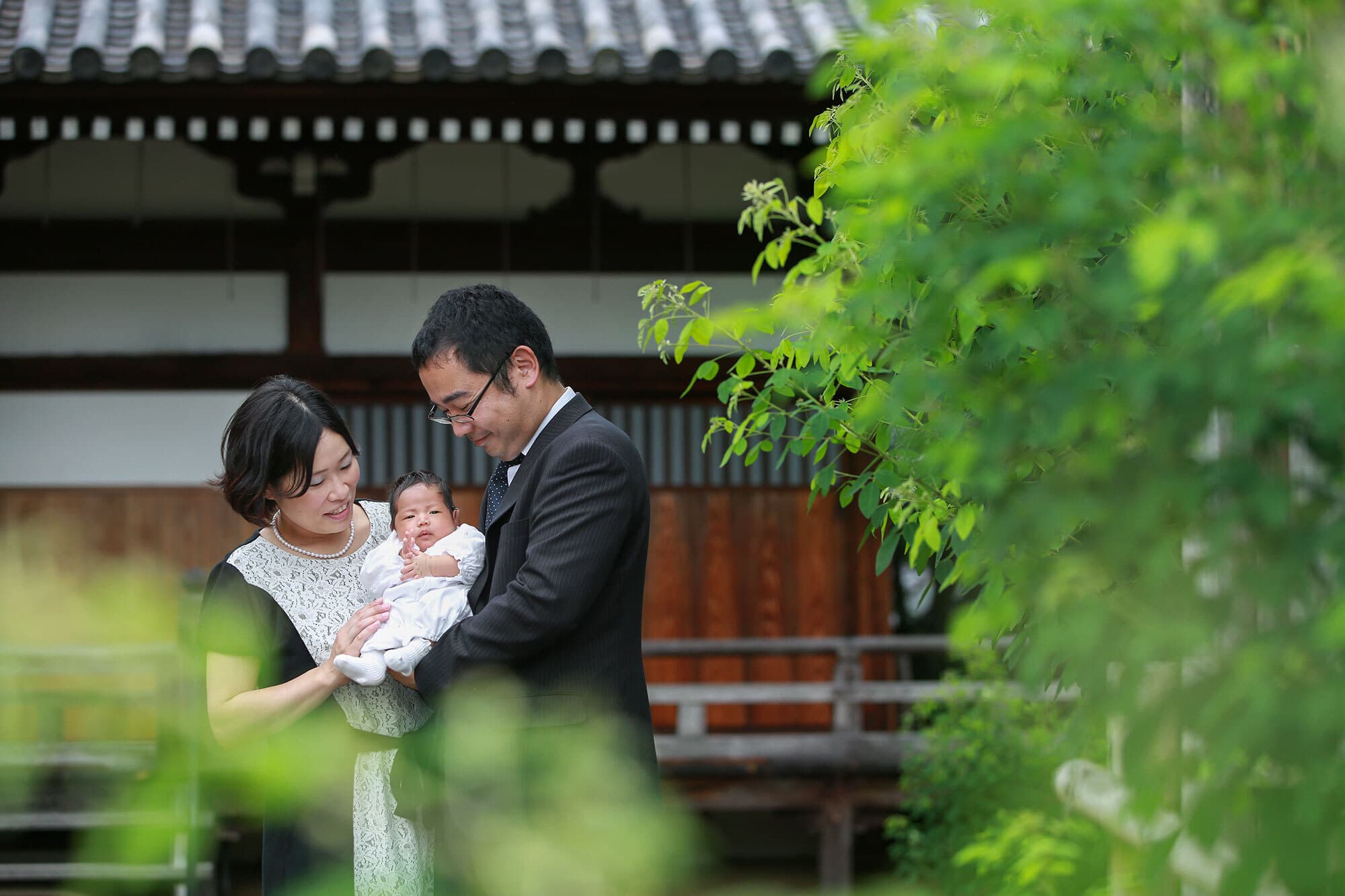 帯解寺でお宮参出張撮影