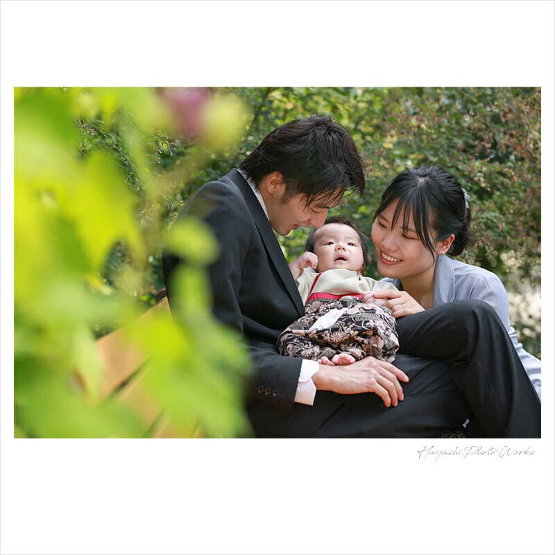 帯解寺でお宮参り出張撮影