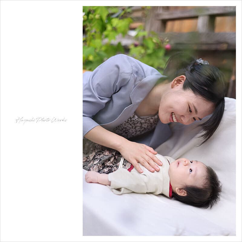 帯解寺でお宮参り出張撮影