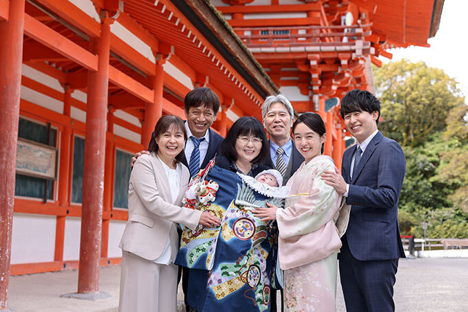 下鴨神社お宮参り出張撮影