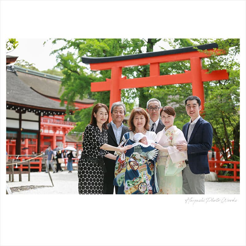 下鴨神社お宮参り出張撮影