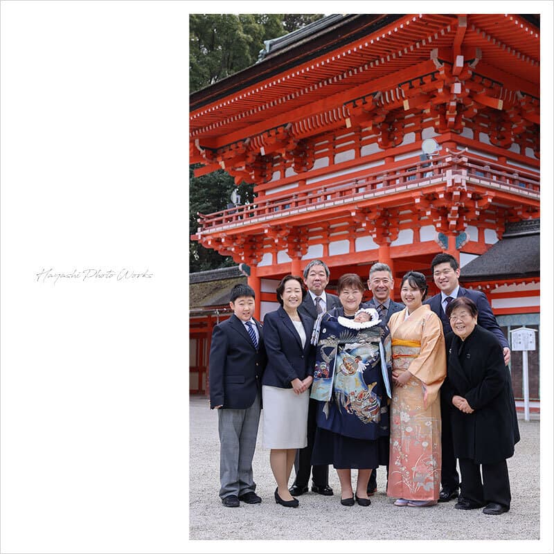 下鴨神社お宮参り出張撮影