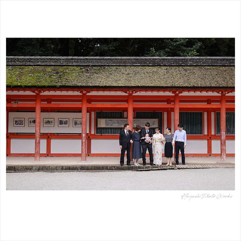 下鴨神社お宮参り出張撮影