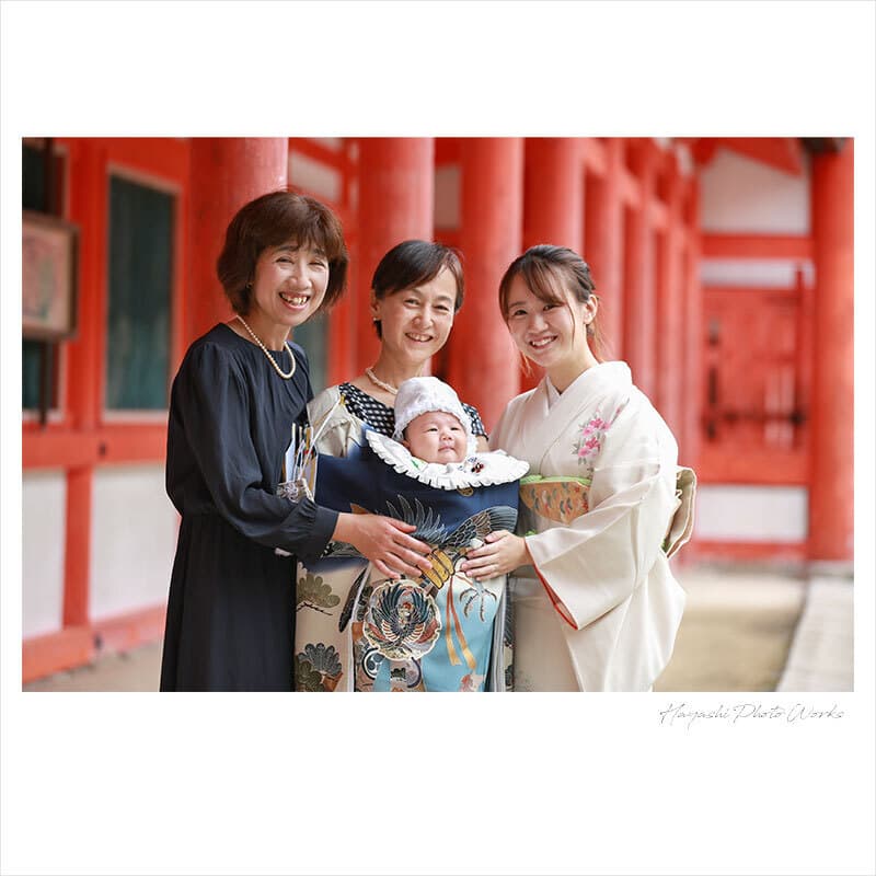下鴨神社お宮参り出張撮影