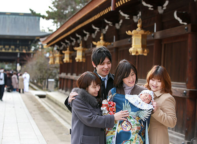 北野天満宮お宮参り出張撮影