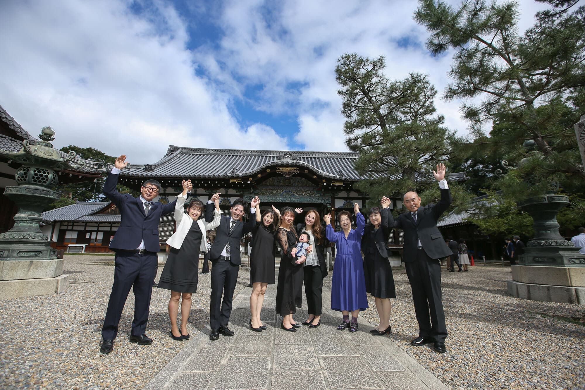御香宮神社でお宮参り出張撮影