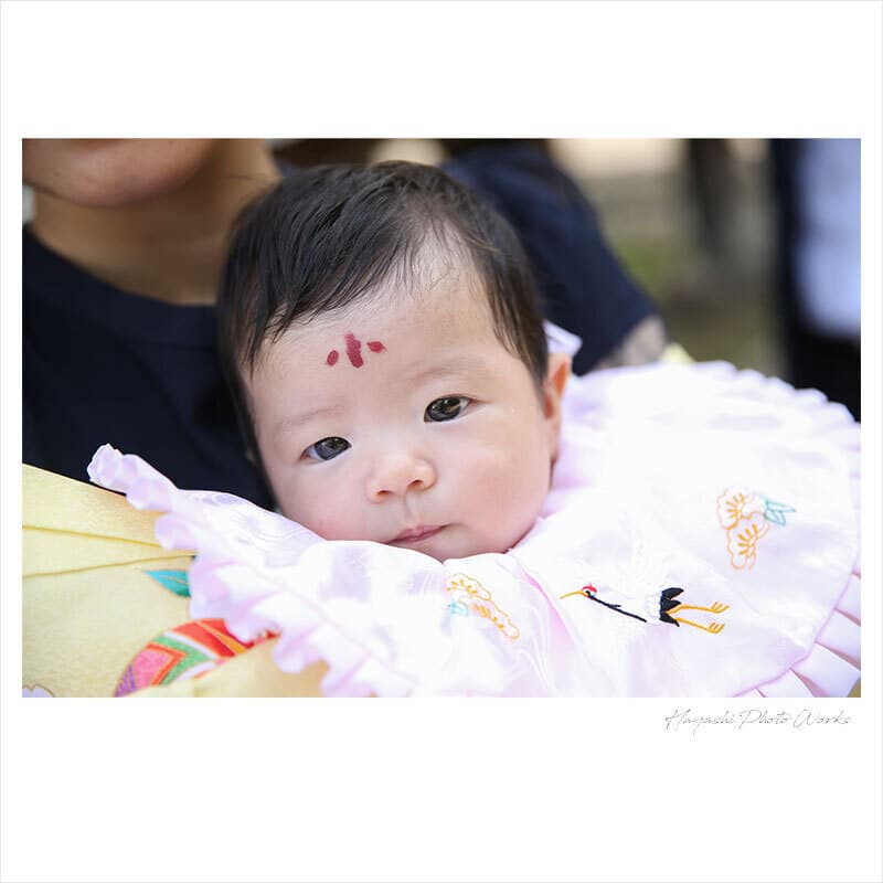 御香宮神社でお宮参り出張撮影
