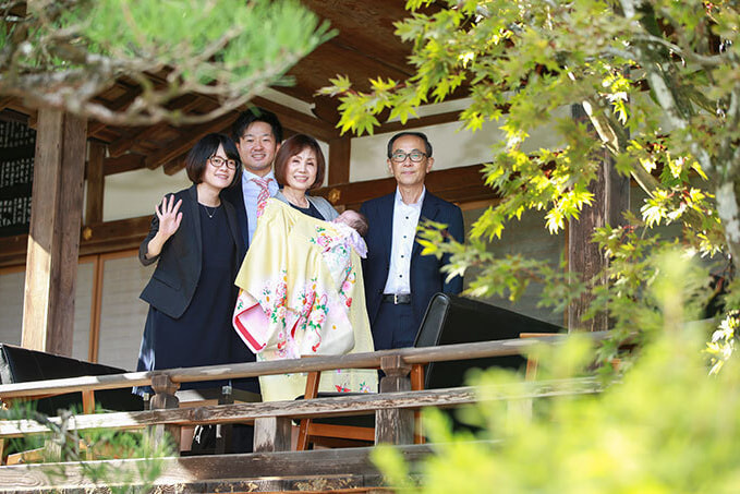 松尾大社でお宮参り出張撮影