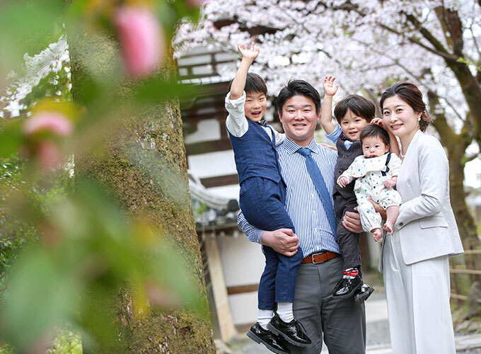 松尾大社でお宮参り出張撮影