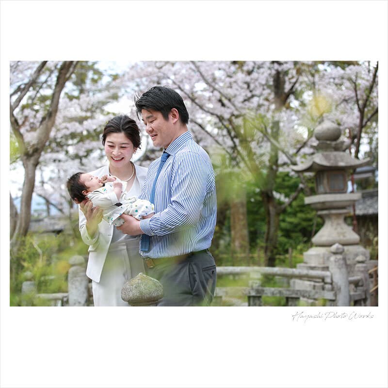 松尾大社でお宮参り出張撮影