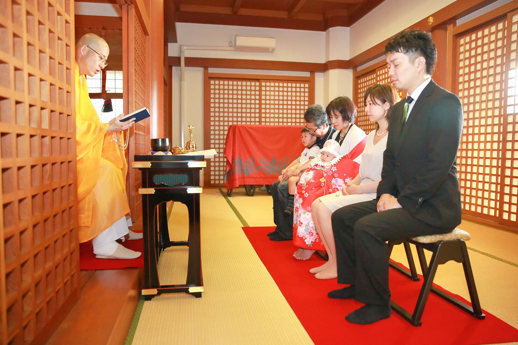 宝珠院お宮参り出張撮影