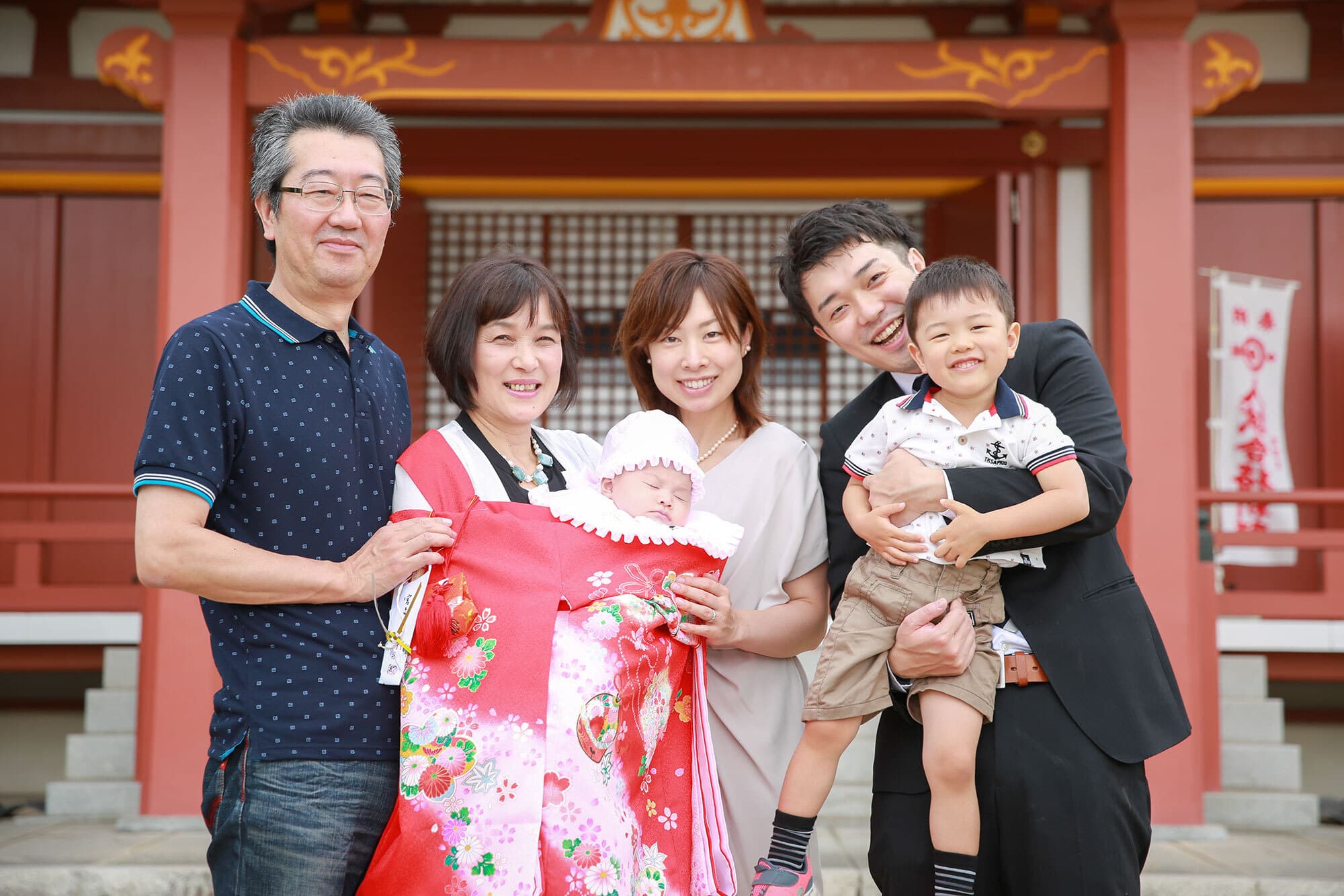 宝珠院お宮参り出張撮影