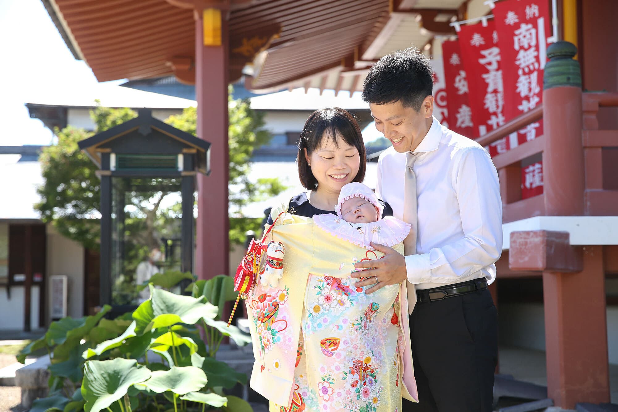 宝珠院お宮参り出張撮影