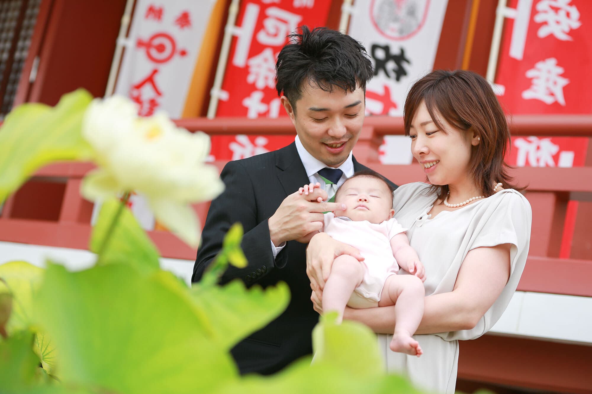 宝珠院お宮参り出張撮影