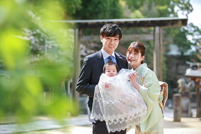 四條畷神社お宮参りの出張撮影