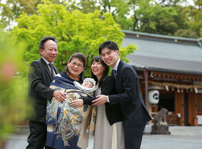伊射奈岐神社お宮参りの出張撮影