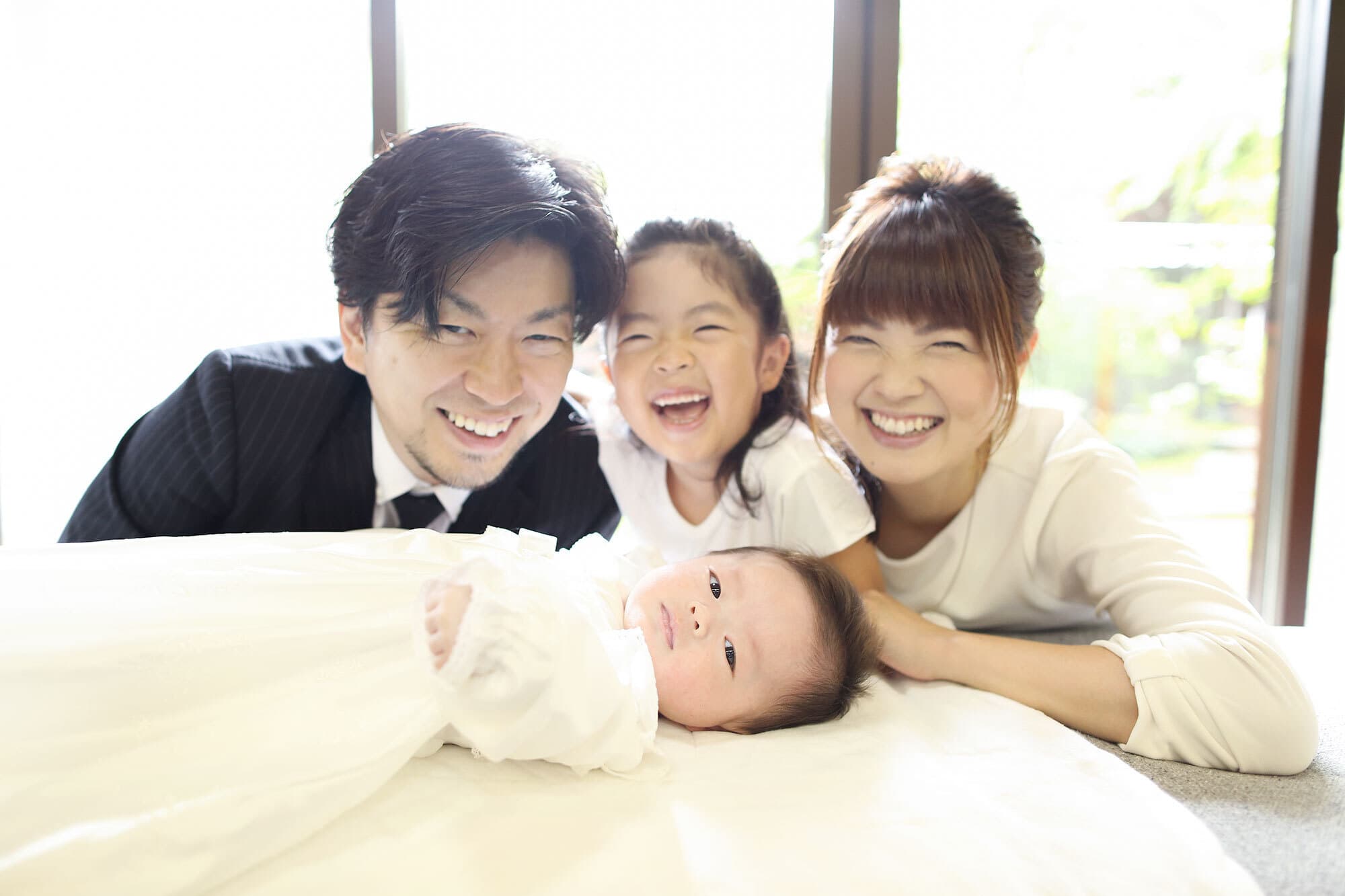 伊射奈岐神社でお宮参り出張撮影