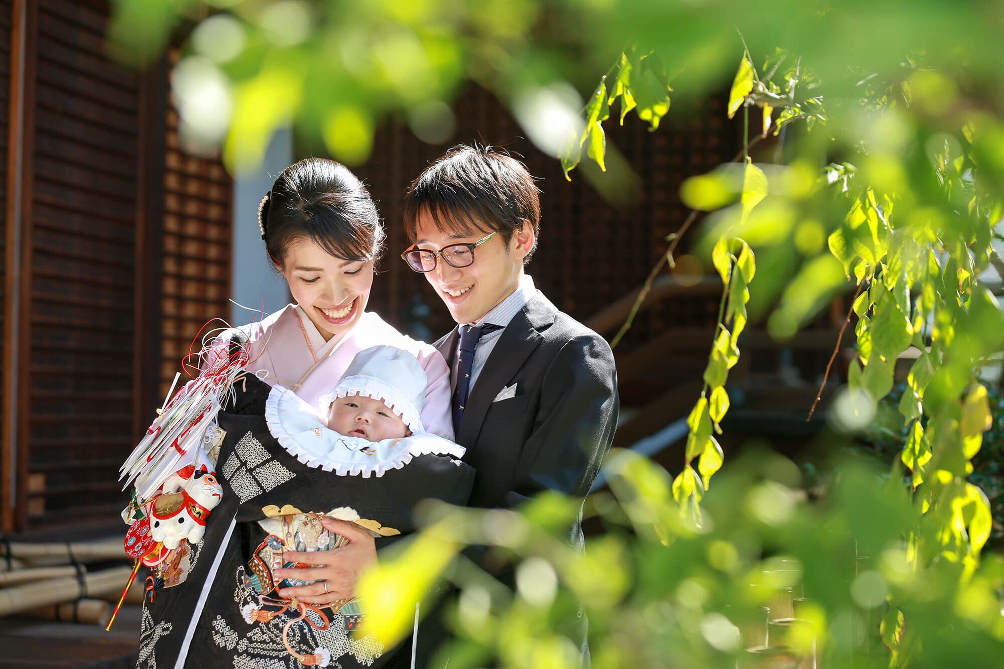 大阪天満宮でお宮参り出張撮影