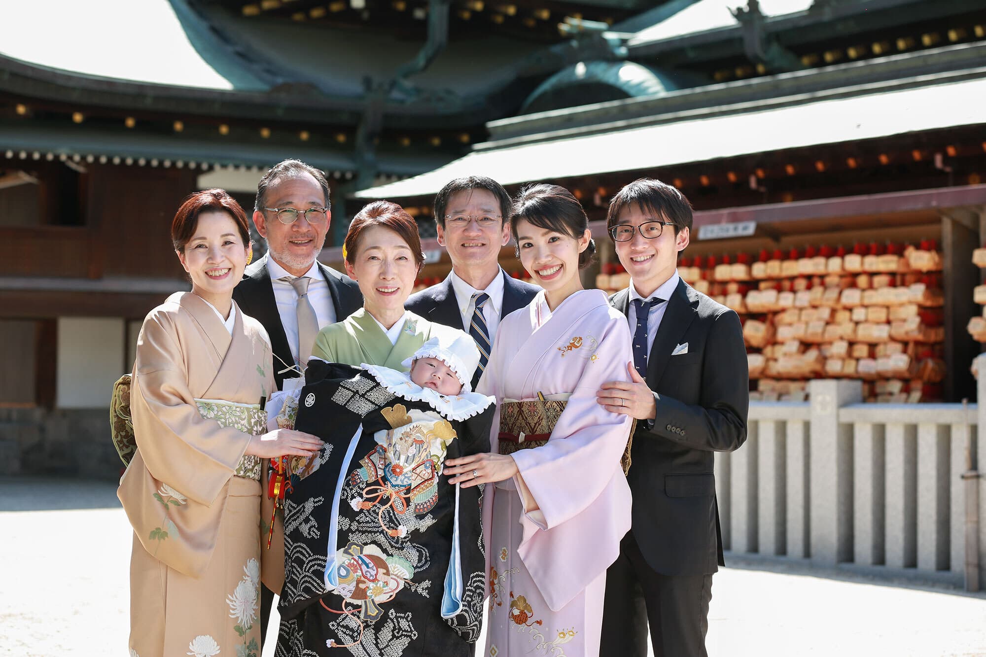 大阪天満宮でお宮参り出張撮影