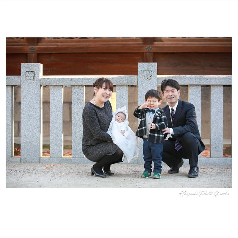 大阪天満宮でお宮参り出張撮影