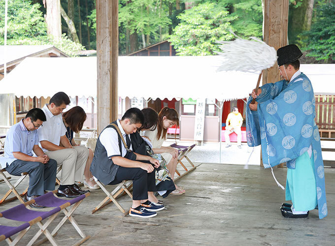 日吉大社でお宮参り出張撮影