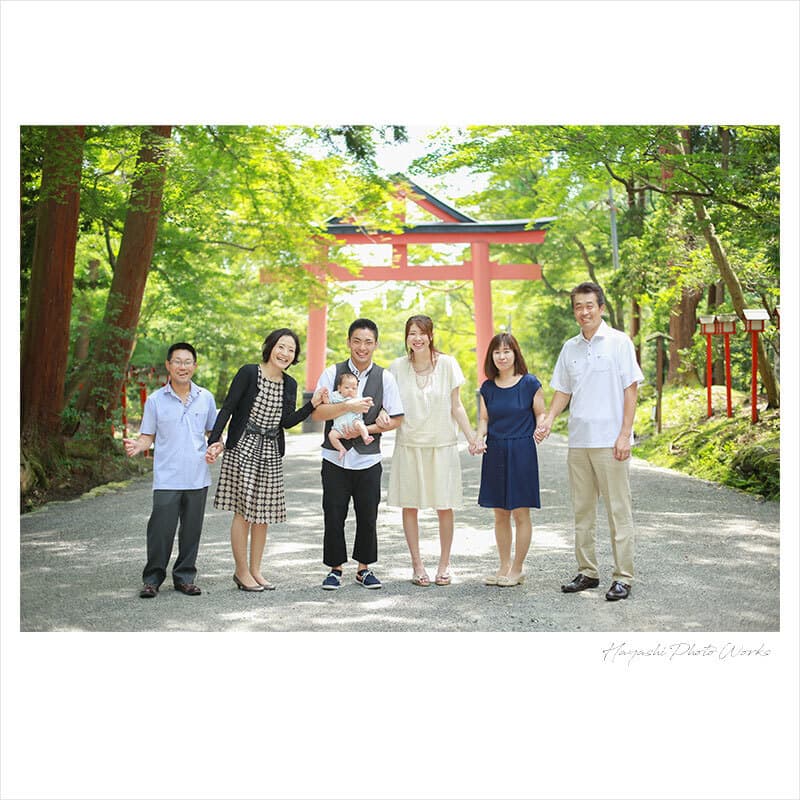 日吉大社お宮参り出張撮影