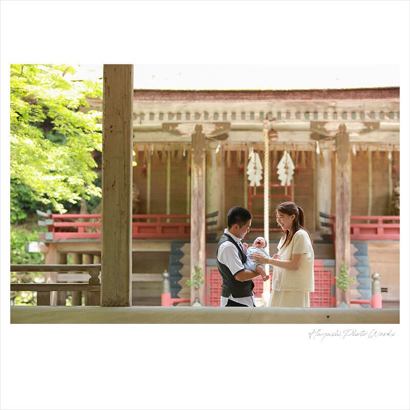 日吉大社お宮参り出張撮影