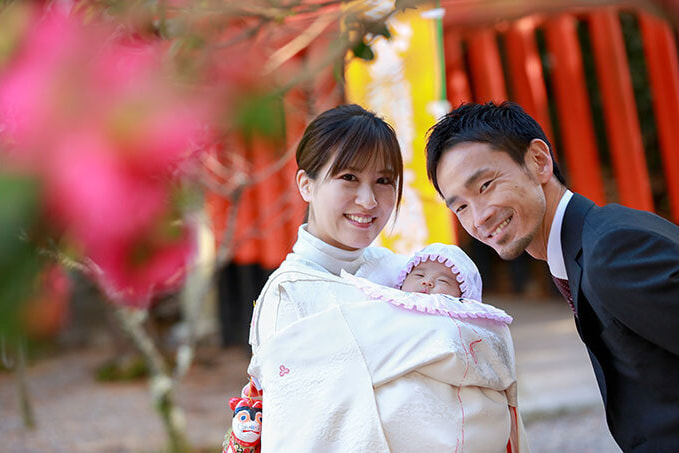 建部大社でお宮参り出張撮影