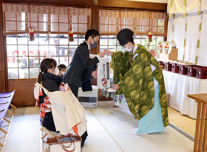 建部大社でお宮参り出張撮影