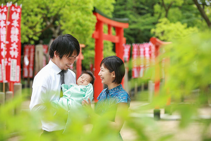湊川神社お宮参り出張撮影