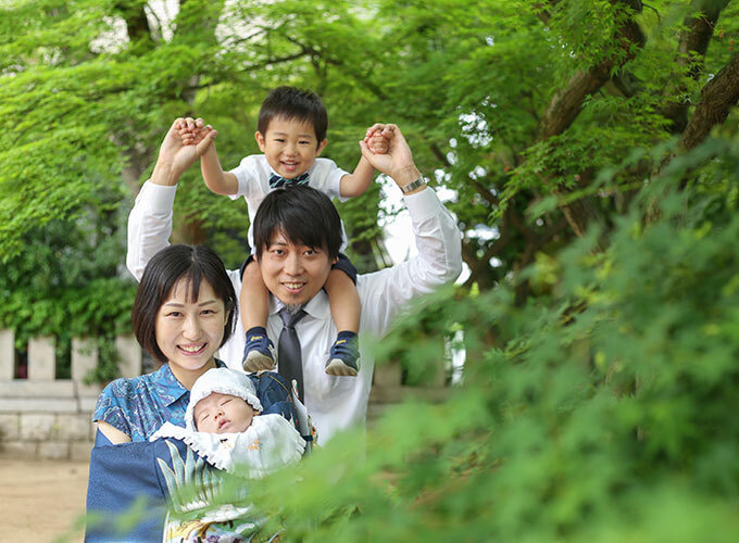 湊川神社お宮参り出張撮影