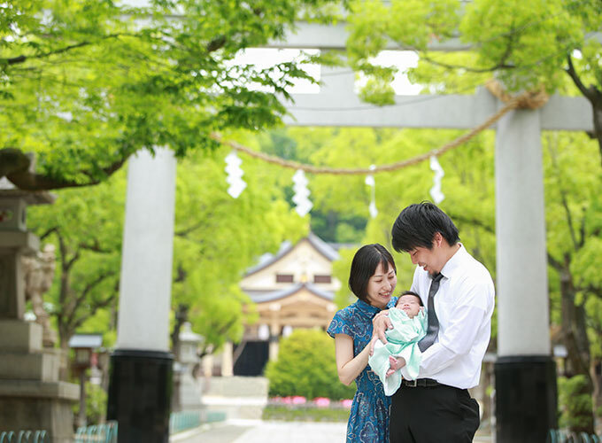 湊川神社お宮参り出張撮影