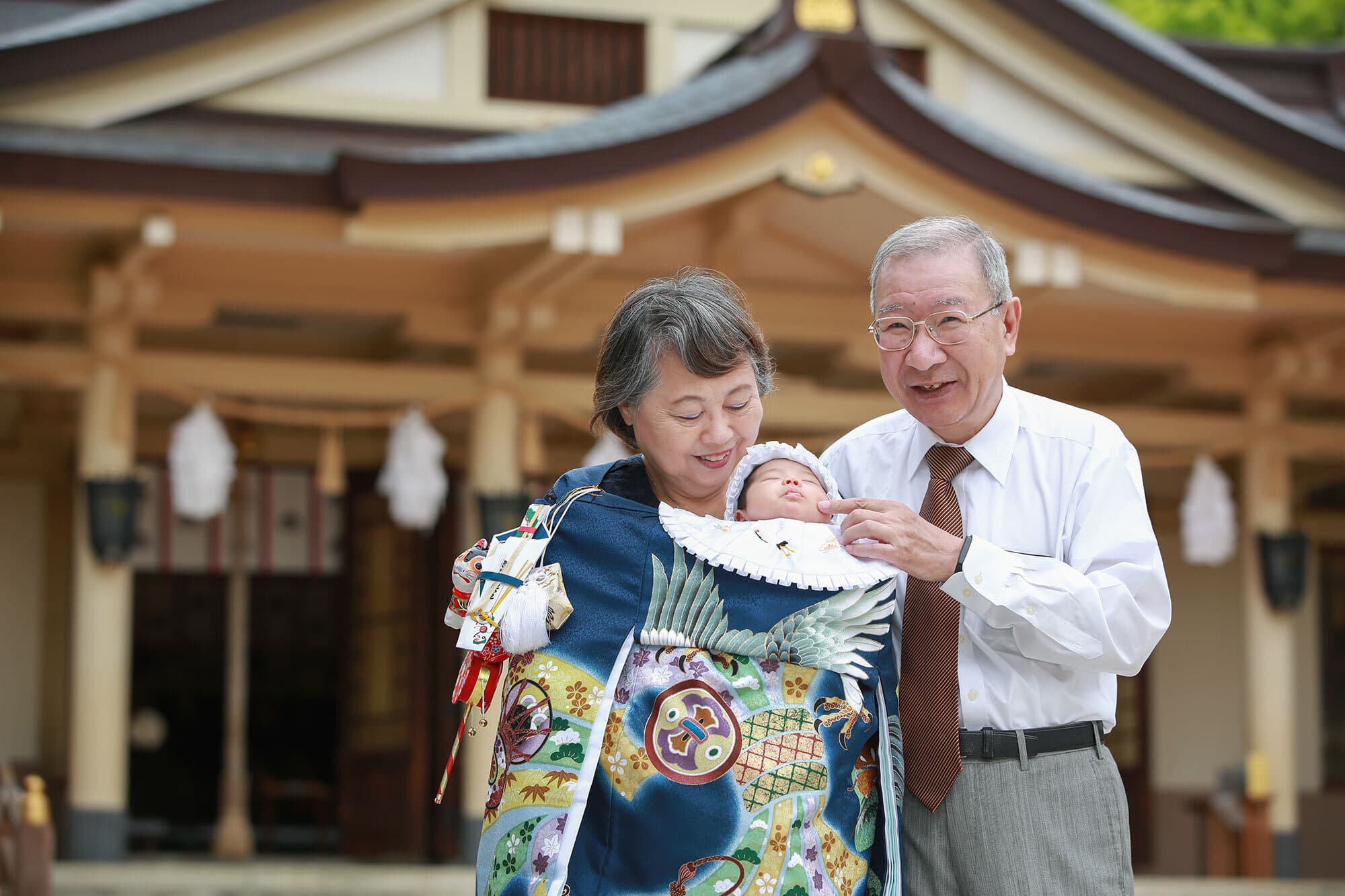 建部大社でお宮参り出張撮影