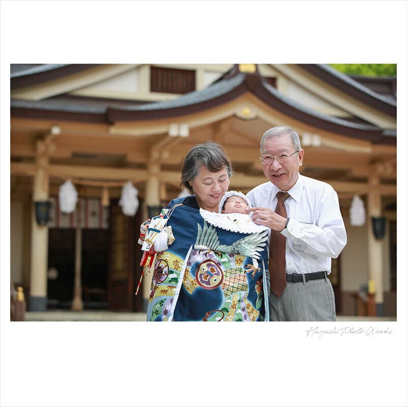 湊川神社お宮参り出張撮影