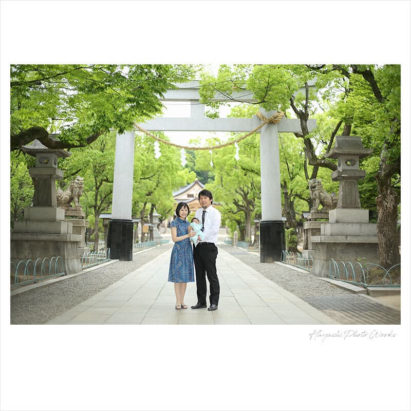 湊川神社お宮参り出張撮影