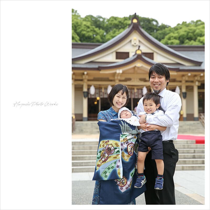 湊川神社お宮参り出張撮影